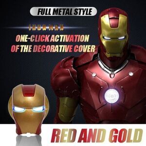 Iron Man Car Start Button Sticker